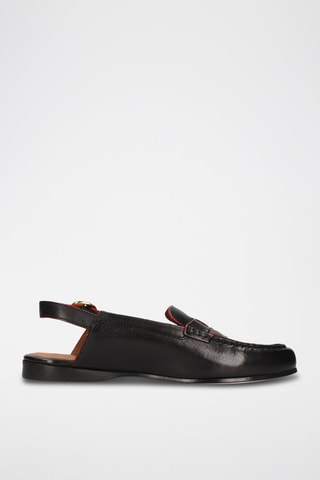 Sandales en cuir Julietta - Noir