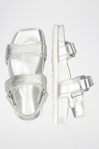 Sandales en cuir de mouton Alora - Argenté