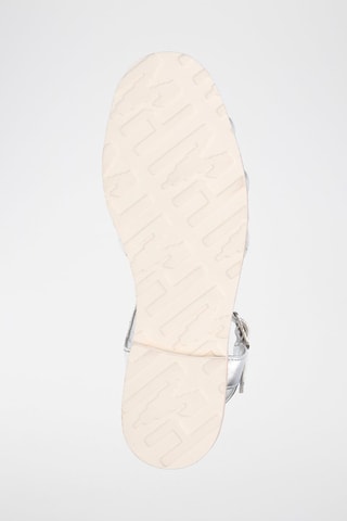 Sandales en cuir nappa Keyla - Argenté