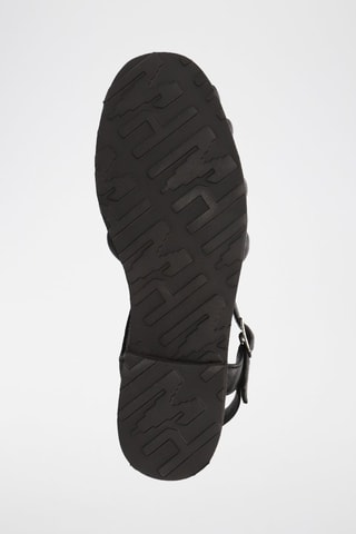 Sandales en cuir nappa Keyla - Noir