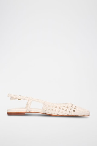 Sandales en cuir Fiora - Blanc