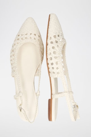 Sandales en cuir Fiora - Blanc