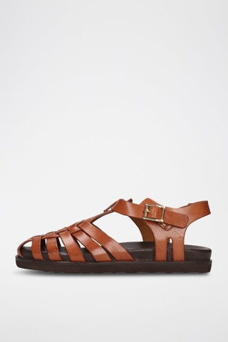 Sandales en cuir Siri - Camel
