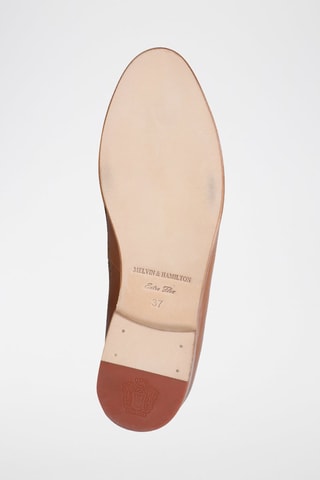 Mocassins en cuir Selina - Marron