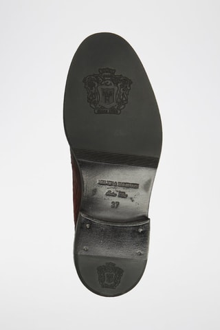 Mocassins en cuir Gianna 3 - Rouge