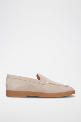 Mocassins en nubuck Filippa - Taupe