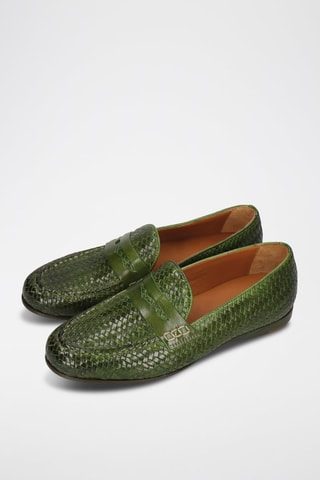 Mocassins en cuir Julietta - Vert