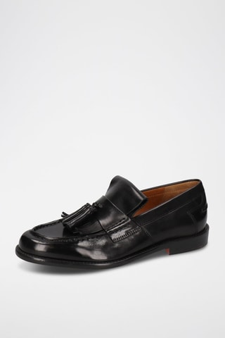 Mocassins en cuir Gianna - Noir