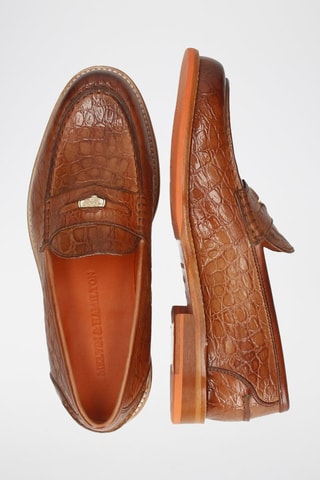 Mocassins en cuir Gianna - Marron