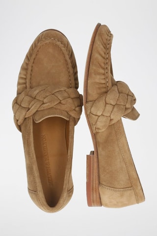 Mocassins en nubuck Kamilla - Camel