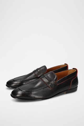 Mocassins en cuir Santo - Noir
