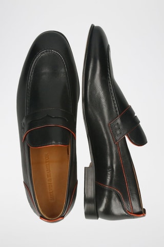 Mocassins en cuir Santo - Noir