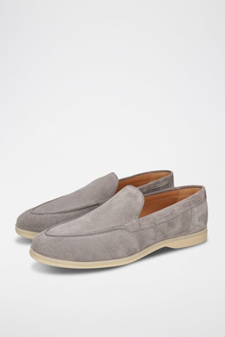 Mocassins en nubuck Jace 1 - Gris clair