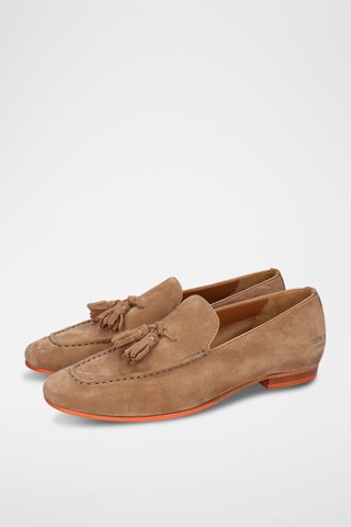 Mocassins en nubuck Clive - Camel