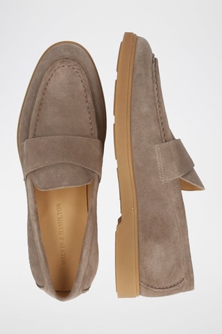 Mocassins en nubuck Drake 3 - Beige