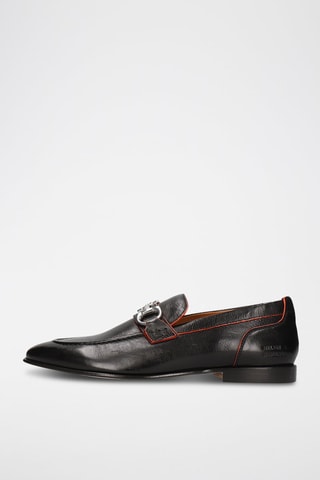 Mocassins en cuir Santo - Noir