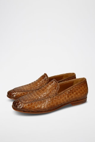 Mocassins en cuir Clive - Marron