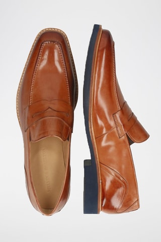 Mocassins en cuir Dino 1 - Marron