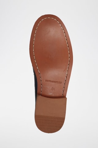 Mocassins en cuir Edward - Bleu marine