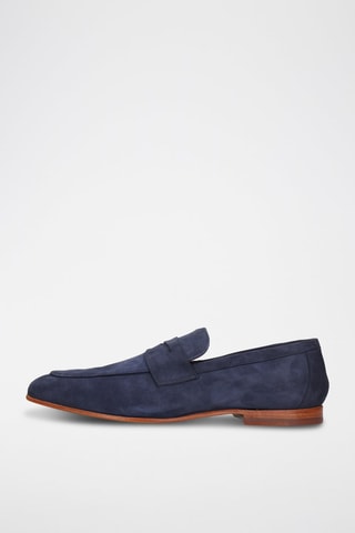 Mocassins en nubuck Alonzo 1 - Bleu marine