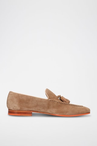 Mocassins en nubuck Clive 20 - Camel