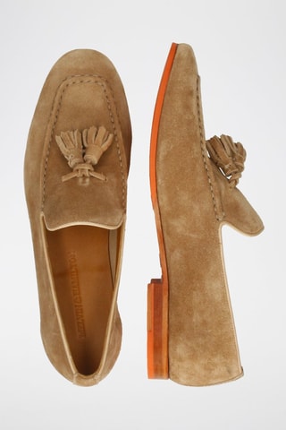 Mocassins en nubuck Clive 20 - Camel