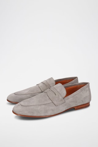 Mocassins en nubuck Alonzo 1 - Taupe