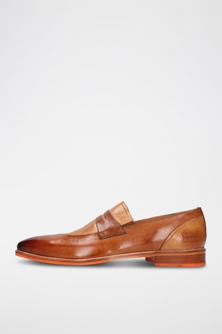 Mocassins en cuir Leonardo - Marron