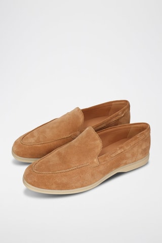 Mocassins en nubuck Jace - Marron