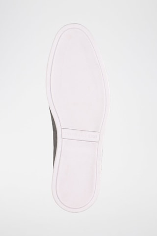 Mocassins en nubuck Earl - Gris clair