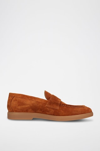 Mocassins en nubuck Drake - Marron