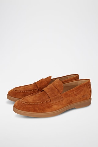 Mocassins en nubuck Drake - Marron
