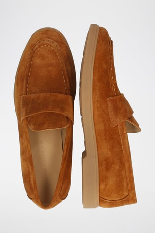 Mocassins en nubuck Drake - Marron
