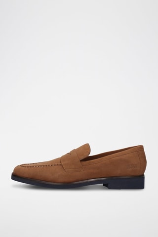 Mocassins en nubuck Romario - Marron