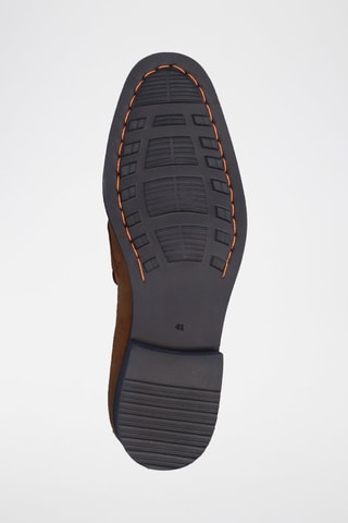 Mocassins en nubuck Romario - Marron