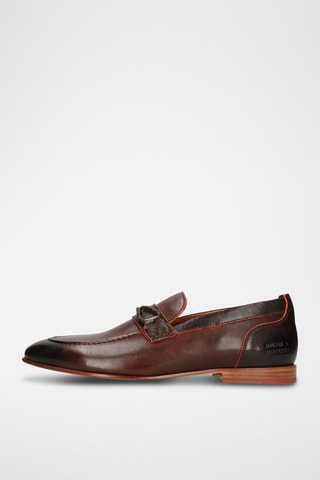 Mocassins en cuir Santo - Marron