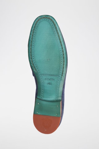 Mocassins en cuir Clive - Bleu marine