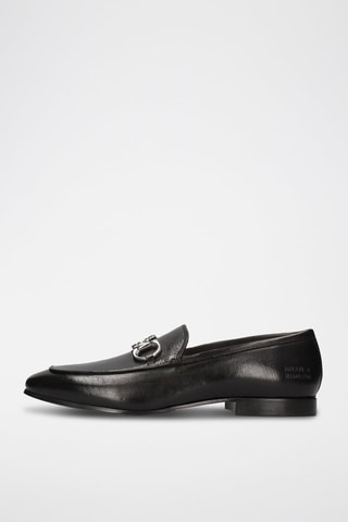 Mocassins en cuir Clive - Noir
