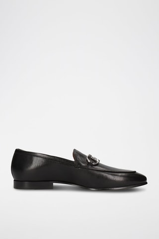 Mocassins en cuir Clive - Noir
