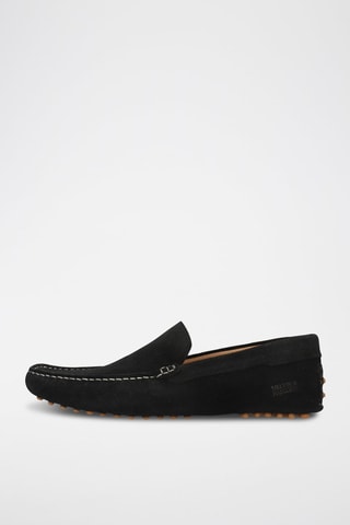 Mocassins en nubuck Nelson - Noir