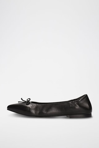 Ballerines en cuir de mouton Alora - Noir