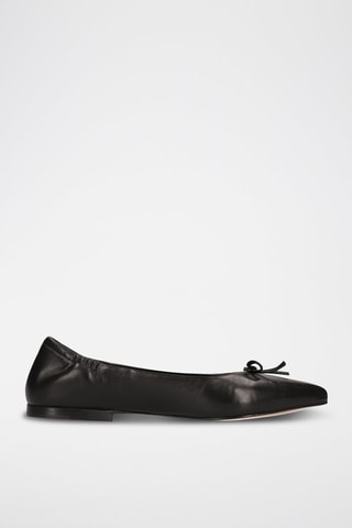 Ballerines en cuir de mouton Alora - Noir