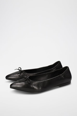 Ballerines en cuir de mouton Alora - Noir