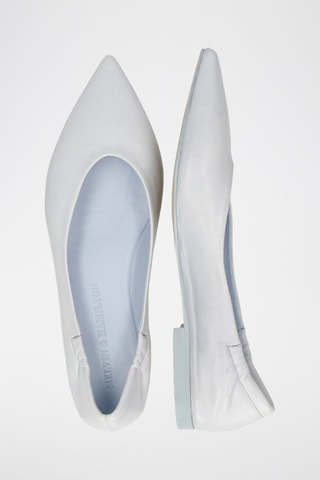 Ballerines en cuir de mouton Alora - Ciel