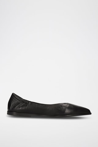 Ballerines en cuir Alora 1 - Noir