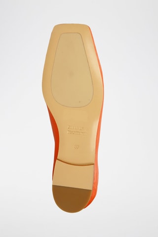 Ballerines en cuir Livia 3 - Orange