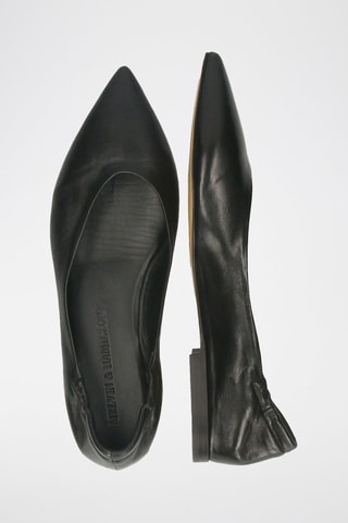 Ballerines en cuir de mouton Alora - Noir