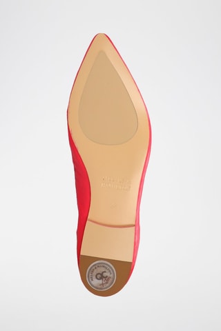 Ballerines en cuir de mouton Alora - Rouge