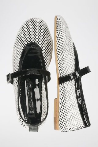 Babies en cuir Emily 2 - Blanc