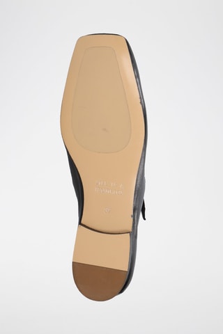 Babies en cuir de mouton Livia 8 - Noir